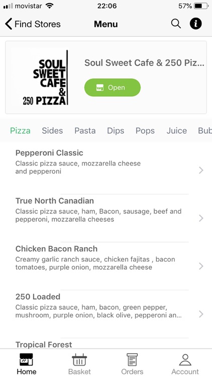 Soul Sweet Cafe & 250 Pizza