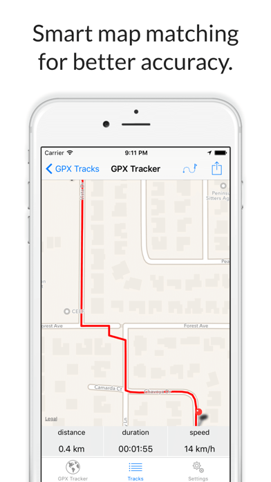 Screenshot #1 pour GPX Trail Tracker