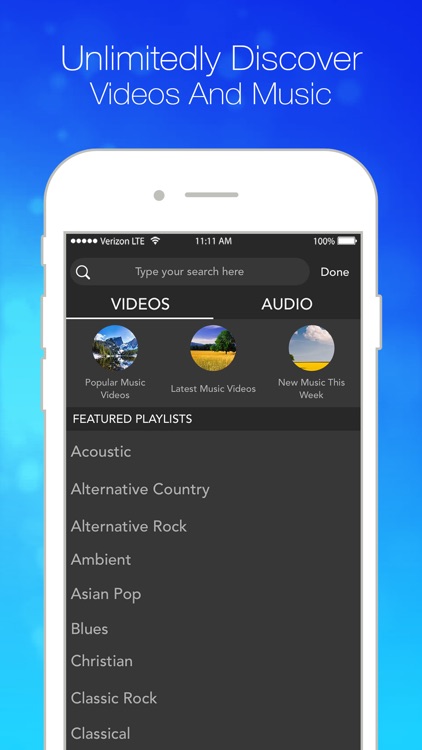 Musinow - Unlimited Fr.ee Music & Video Player