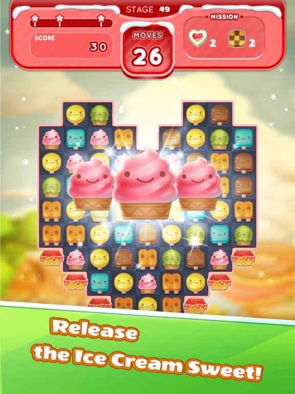 Ice Cream Mania:Match 3 Puzzle screenshot 3