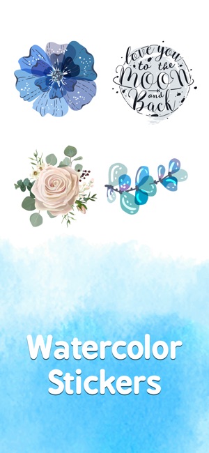 Paint Watercolor Stickers Pack(圖1)-速報App