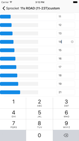 Gear Ratio Calculator Lite screenshot