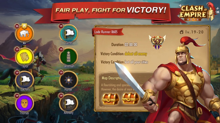 Clash of Empire - MMORTS Game screenshot-3
