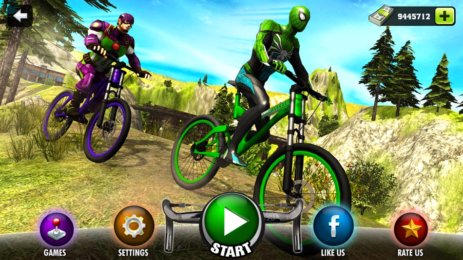 Offroad Superhero Bicycle Race - 1.0 - (iOS)