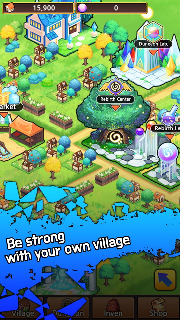 Sword Knights ( Idle RPG ) Hack screenshot 4 - iOS game interface