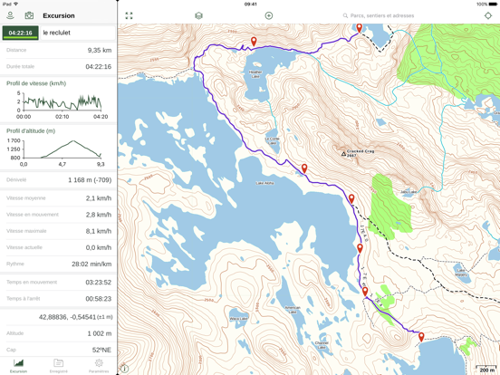 Screenshot #4 pour Gaia GPS Cartes Topo Randonnée