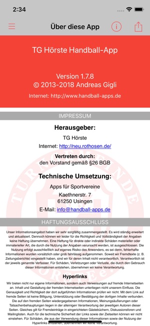 TG Hörste Handball(圖4)-速報App