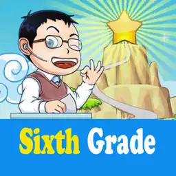 Sixth Grade Math FUN app icon