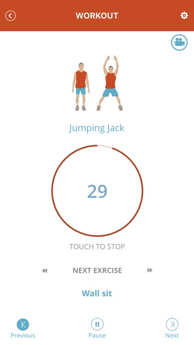 3 Minute Workout - Fitness App screenshot 3