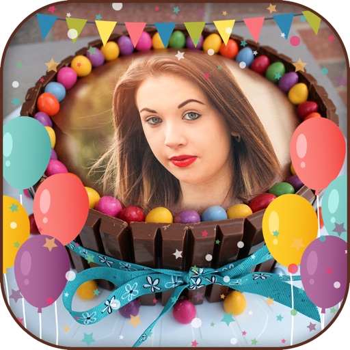 Birthday Cake With Photo icon