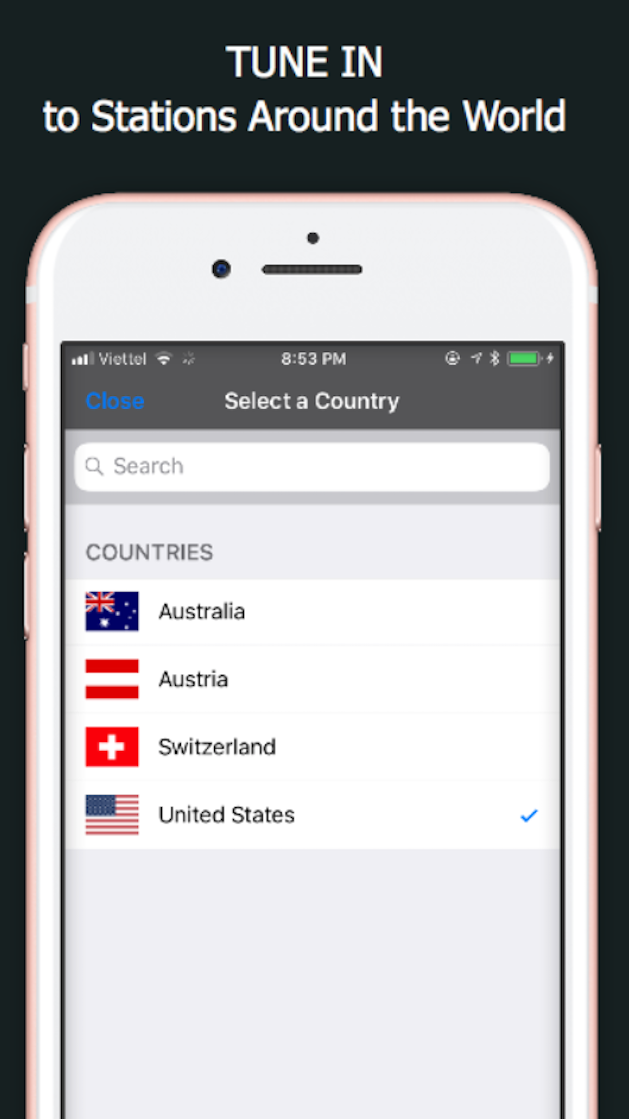 Vaikeo FM: USA & World Radios