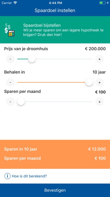 Sparen voor je huis screenshot-3