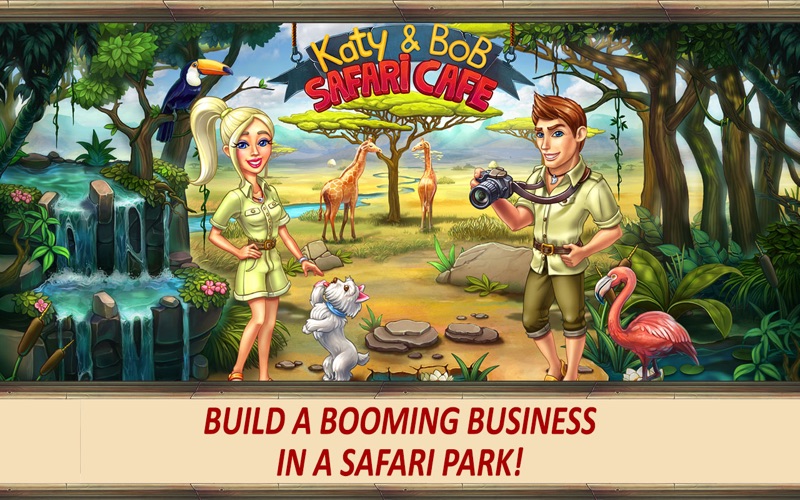 Screenshot #1 pour Katy & Bob: Safari Café