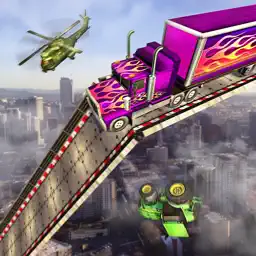 Mega Ramp Transform Racing 3D app icon