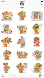 teddy bear for couples in love iPhone Captures Décran 2
