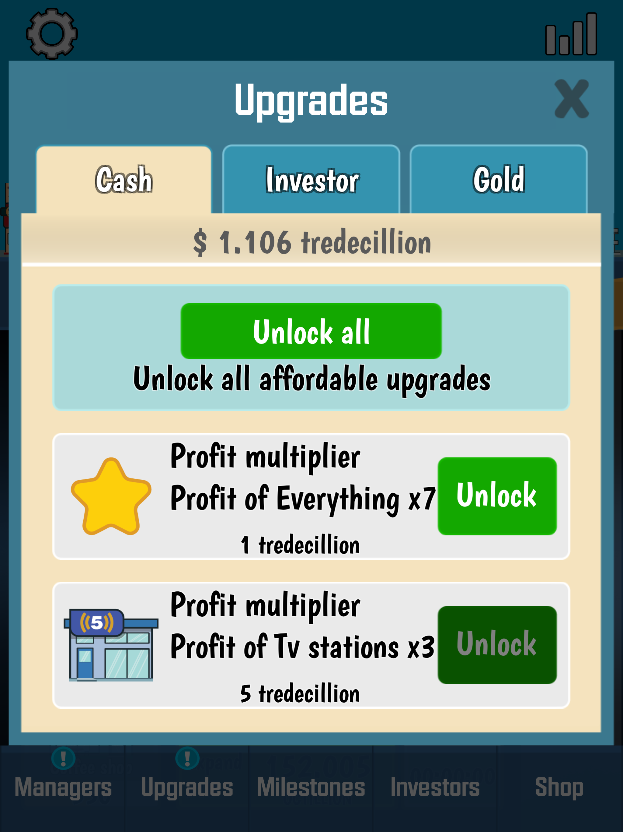 Business Tycoon - Idle Clicker screenshot 8