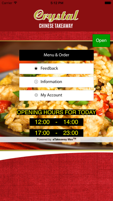 Screenshot #1 pour Crystal Chinese Takeaway