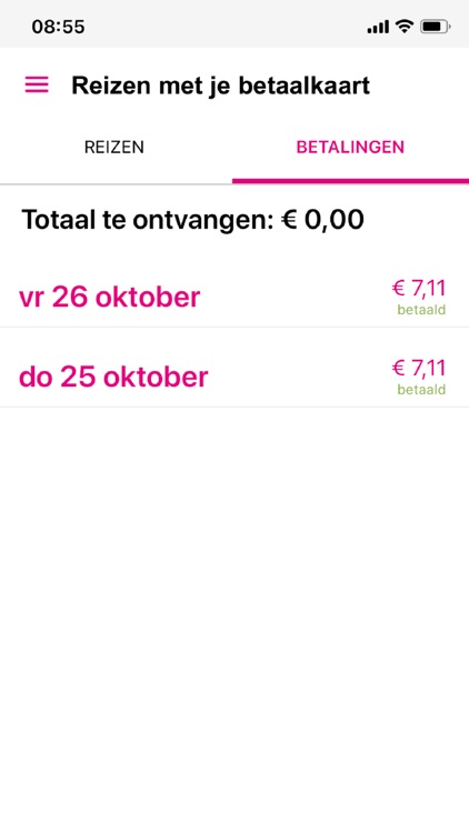 Reizen met je betaalkaart