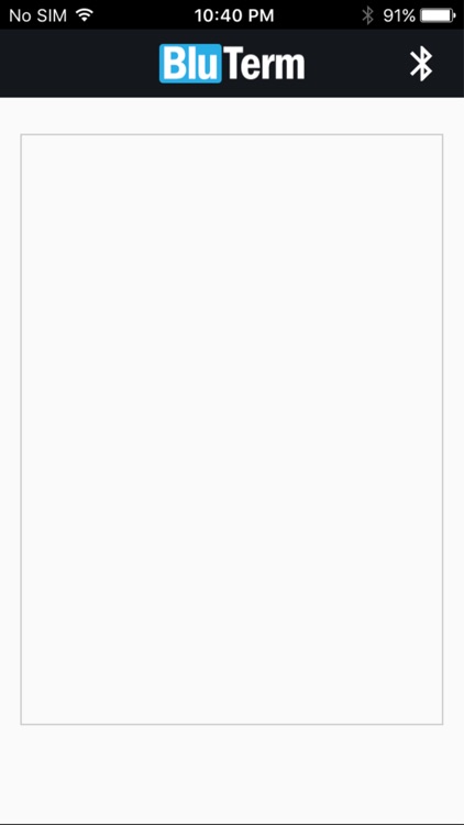 BluTerm - Serial Terminal