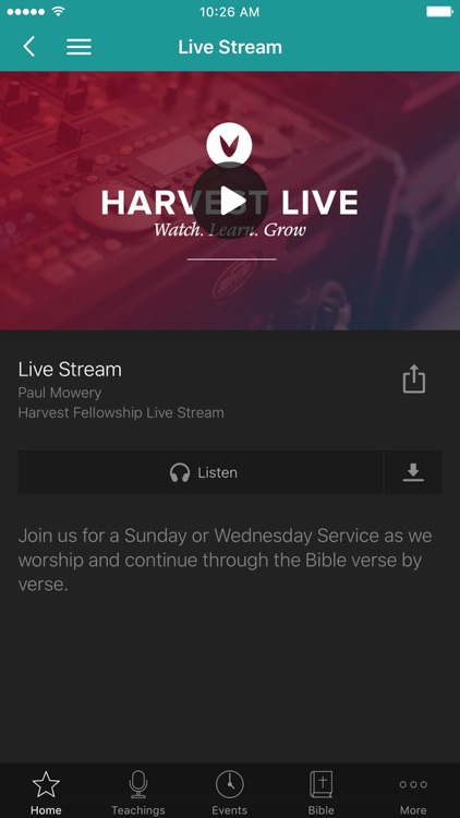 Harvest Fellowship App