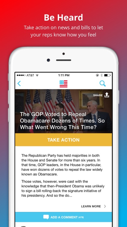 Countable - Contact Congress and Vote on Bills