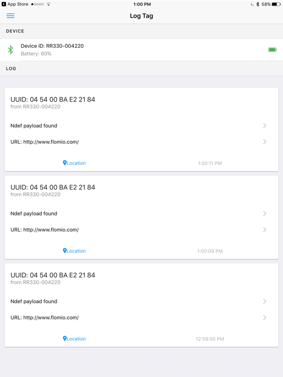 Screenshot #4 pour NFC Actions