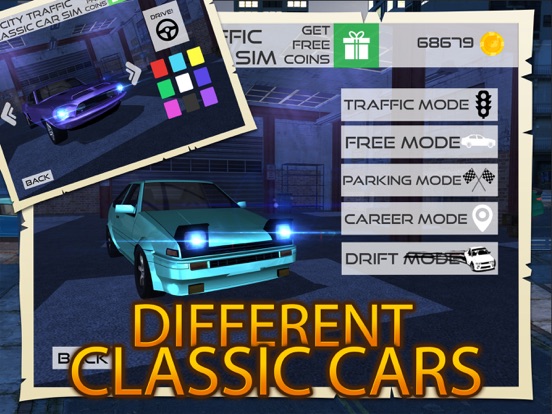Screenshot #6 pour Classique Voiture au Volant