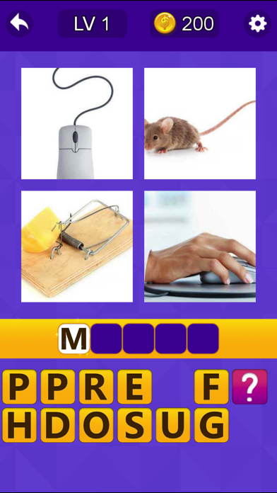 4 Pics 1 Word - Guess Wordのおすすめ画像1