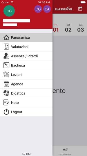 app spaggiari classeviva