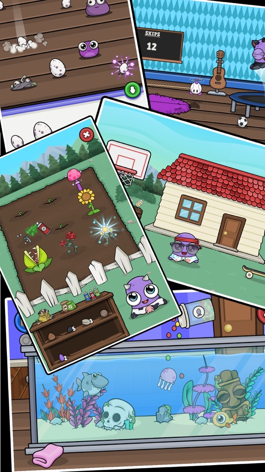 #3. Moy 4 - Virtual Pet Game (iOS) By: Frojo Apps