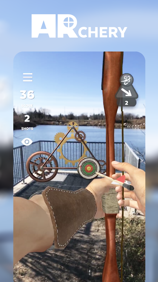 #3. AR Archery (iOS) 由: Mintah Games