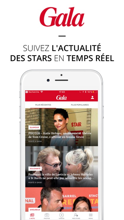 Gala.fr L'actualité des stars