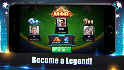Blackjack Legends: 21 Online Screenshot
