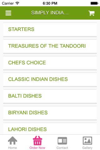 Simply Indian Restaurant screenshot 3