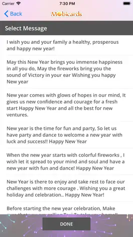 Game screenshot New Year eCard & Photo e-Cards hack