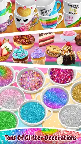 Game screenshot Glitter Coffee - Sparkly Food apk