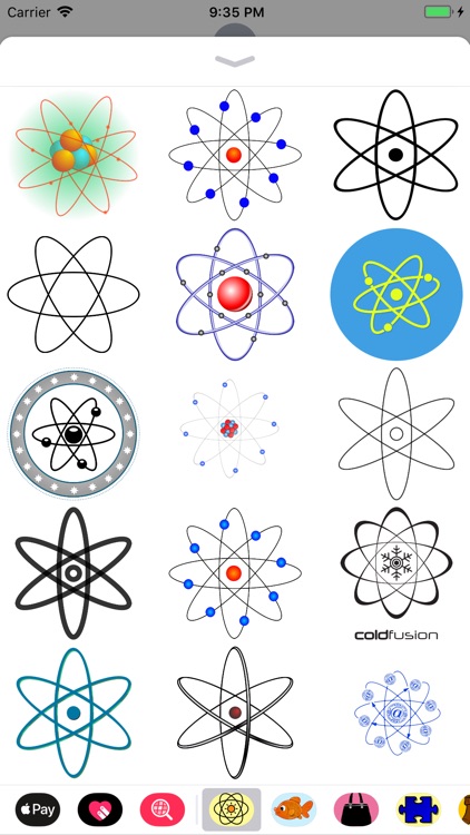 Atom Stickers