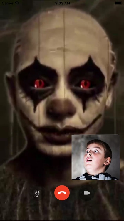 Video Call from Scary Clown