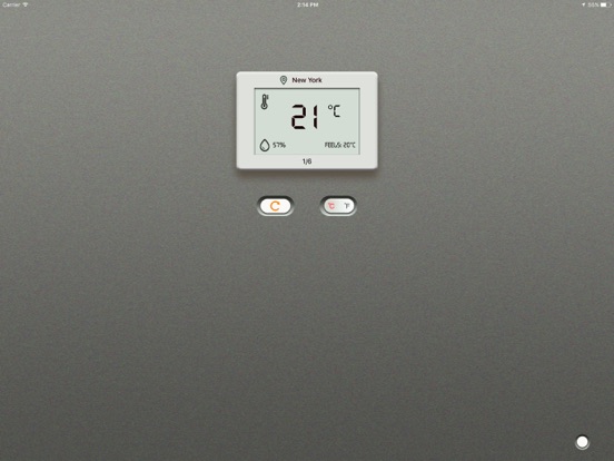Digitale Thermometer iPad app afbeelding 1