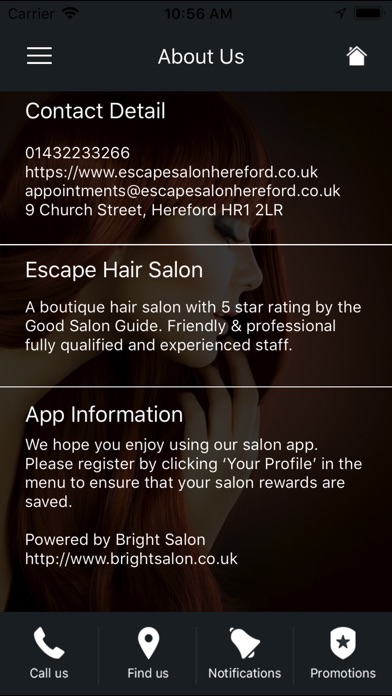Escape Salon Hereford screenshot 2
