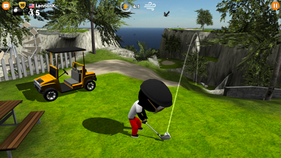 Screenshot #2 pour Stickman Cross Golf Battle