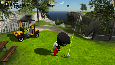 Stickman Cross Golf Battle screenshots