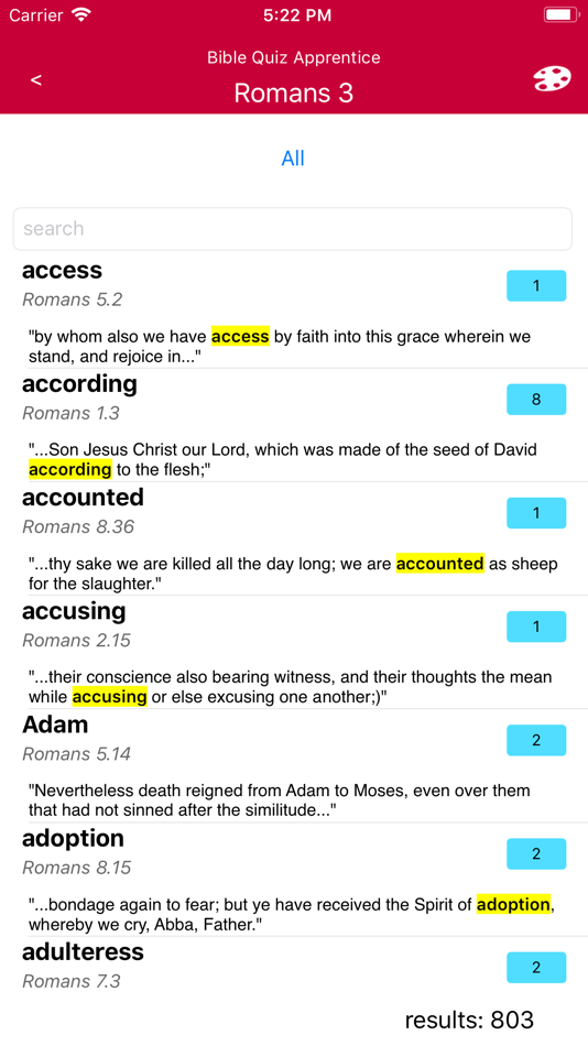 #3. Bible Quiz Apprentice (iOS) Podle: Dexsoft