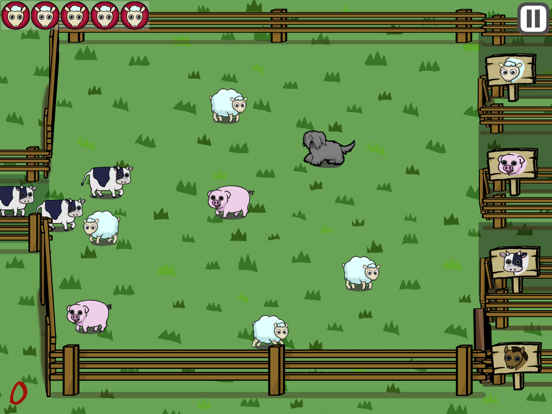 Screenshot #2 for Farm Guard: Sheep Dog Edition