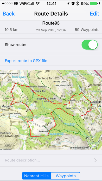 Dartmoor Maps Offline Screenshot