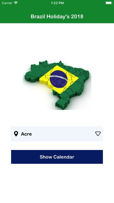 Brasil feriado Calendário 2018 screenshot 2