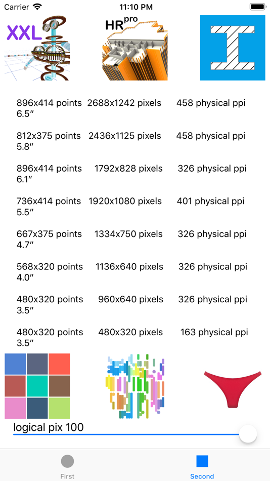 #2. Eye DPI Test (iOS) 由: Aleksandr Varaksa