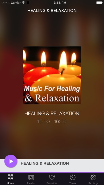 HEALING & RELAXATION