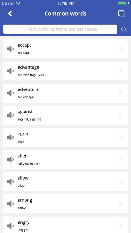 Vocabuilder - Learning English screenshot-4