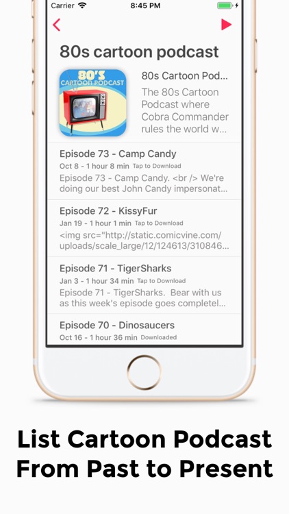 Cartoon Audio Podcast